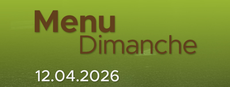 Menu du Dimanche Menu du Dimanche
